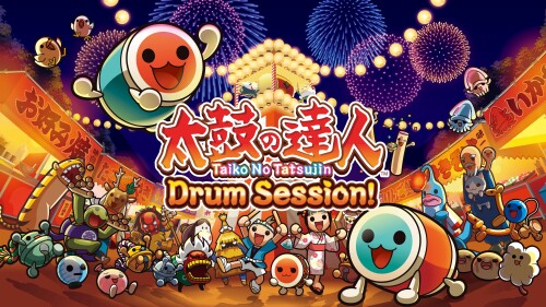 taiko drum master drum session 7680x4320 tokyo game show 2017 poster 15910