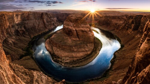 horseshoe bend 7680x4320 arizona usa 8k 15620