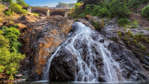 20221216@令人难忘的景色 杜德萨加尔瀑布，印度果阿
