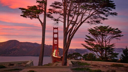 20220527@没有哪儿比这里更能代表旧金山… 金门大桥和马林岬角，美国加利福尼亚州