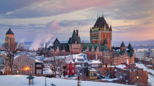 20230203@冬天的乐趣 费尔蒙芳堤娜城堡酒店，魁北克省，加拿大 UHD
